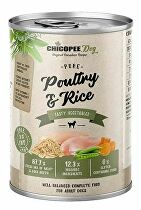Chicopee Dog Cons. Pure Poultry&Rice 400g + Množstevná zľava