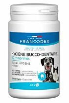 Francodex Žuvacia zubná pasta v tabletách pre psov 60tbl
