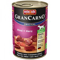 Animonda GRANCARNO cons. ADULT hovädzie mäso/srdce 400g + Množstevná zľava