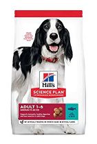 Hill's Can.Dry SP Adult Medium Tuna&Rice 12kg + DÁRČEK ponožky