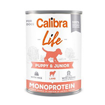 Calibra Dog Life cons.Puppy&Junior Lamb&rice 400g + Množstevná zľava