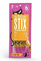 Schesir Cat Delicacy Stix Liquid Snack Chicken 6x15g + Množstevná zľava