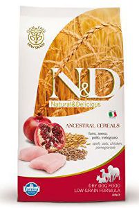 N&D Low Grain DOG Adult Chicken & Pomegranate 12kg