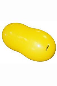 Rehabilitačný balón FitPAWS Peanut 70 cm žltý