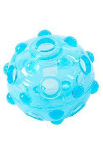 Hračka pre psov BUSTER Crunch Ball, svetlo modrá 6,35cm S