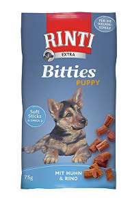 Rinti Dog Extra Bits Puppy Chicken + Beef 75g