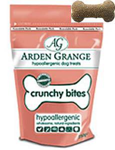 Arden Grange Crunchy Bit. Lososová pochúťka 250g
