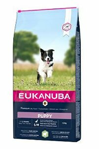 Eukanuba Dog Puppy Small&Medium Lamb&Rice 12kg