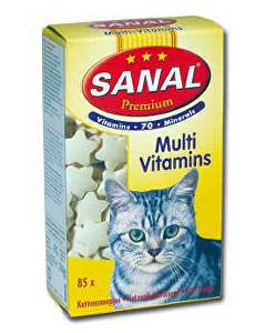 Sanal cat Premium CAT 85 multivitamíny 85tbl