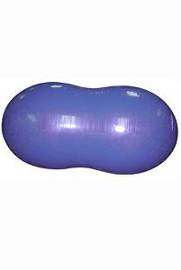 Rehabilitačný balón FitPAWS Peanut 60 cm modrý