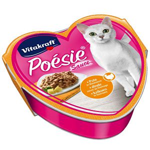Vitakraft Cat Poésie cons. šťava morčacia v syrovej omáčke 85g