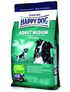 Happy Dog Supreme Adult Fit&Well Medium 4kg