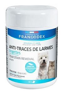 Francodex Tear track obrúsky pes, mačka 50ks
