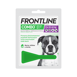 FRONTLINE COMBO spot-on pre psov L (20-40kg)-1x2,68ml *