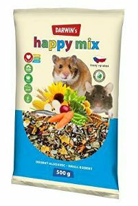 Darwin's small rodent happy mix 500g