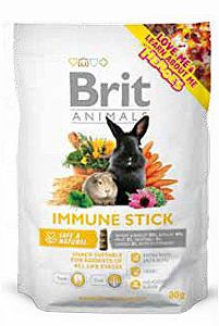 Brit Animals Imunitná tyčinka pre hlodavce 80g