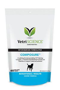VetriScience Composure na upokojenie psov 192g