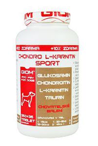 Giom pes Chondro L-Carnitine SPORT 360 tbl+10% zdarma