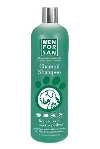 Menforsan Prírodný šampón proti hmyzu pre psov 1l