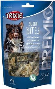 Trixie Premio SUSHI BITES rybie kocky pre psov 75g TR