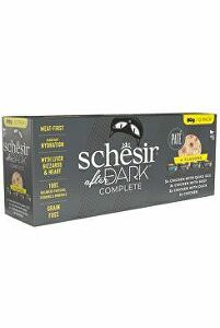 Schesir Cat Cons. After Dark Paté Variety 12x80g