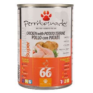 Perrito konzerva pre psov Kuracie mäso, zemiaky a bylinky 400g