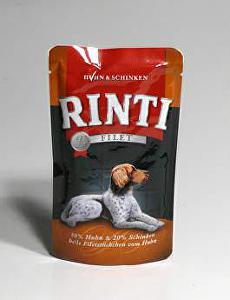 Rinti Dog Filetto vreckové kuracie mäso + šunka v želé 125g