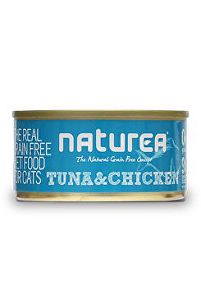Naturea GF pre mačky - tuniak, kuracie mäso 80g