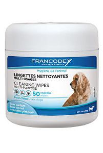 Francodex Viacúčelové utierky pre psov 50ks