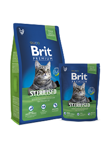Brit Premium Cat Sterilised 1,5kg NOVINKA