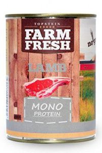 Farm Fresh Dog Monoproteínová konzerva s jahňacím mäsom 400g