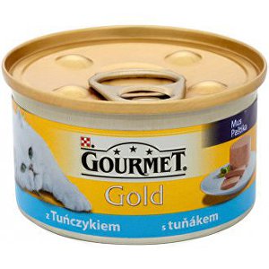Gourmet Gold cons. cat jemná paštéta s tuniakom 85g