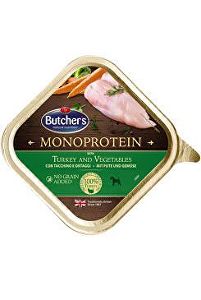 Butcher's Dog Monoprotein s morčacím mäsom a zelenou vaničkou 150g