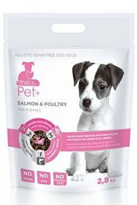 Pet+ 3v1 krmivo pre psov SALMON & POULTRY Puppies 2,8 kg
