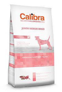 Calibra Dog HA Junior Medium Breed Lamb 14kg NOVINKA