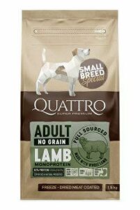QUATTRO Dog Dry SB Adult Lamb 1,5kg