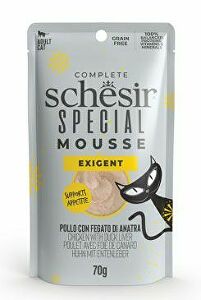 Schesir Cat pocket Special Mousse Exigent chicken/liver70g