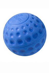 Rogz hračka pes balón ASTEROID pena 7,8cm modrá 1ks