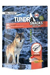 TUNDRA snack pre psov Losos Skin & Coat 100g