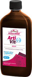VITAR Veterinae ArtiVit sirup 500ml