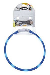 LED golier s USB nabíjaním 50cm modrý IMAC
