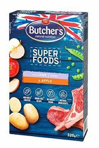 Butcher's Dog Superfoods GF jahňacie + jablko 320g