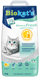 Biokat´s Bianco Fresh Control podstielka 10kg