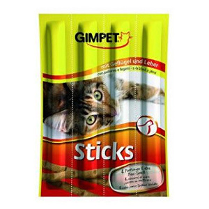 Gimpet Snack Sticks hydina + pečeň 4ks