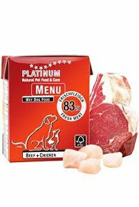 Platinum Menu Hovädzie mäso + kuracie mäso 375g
