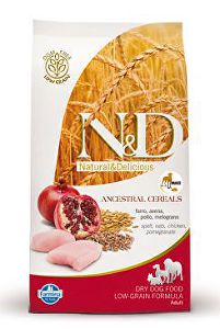 N&D Low Grain DOG Adult Maxi Chicken & Pomegranate 12kg