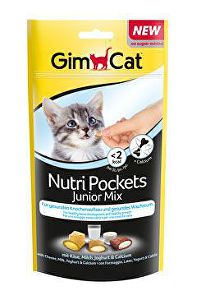 GIMCAT Nutri Pockets Junior mix 60g