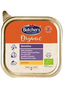 Butcher's Cat Organic Sensitive s kuracím mäsom 85g