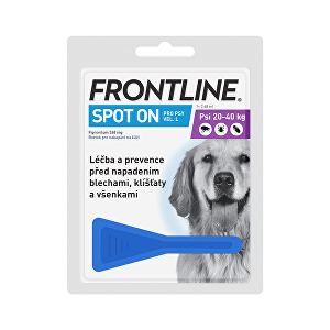 FRONTLINE SPOT ON pre psov L (20-40kg) - 1x2,68ml *