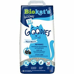 Podstielka Biokat's Goodies s aktívnym uhlím 6l